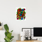Overvloed van Springs: 15 x 19,41-inch canvasafdru Poster (Thuiskantoor)