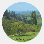 Overvloed van Vrede Sticker (Voorkant)