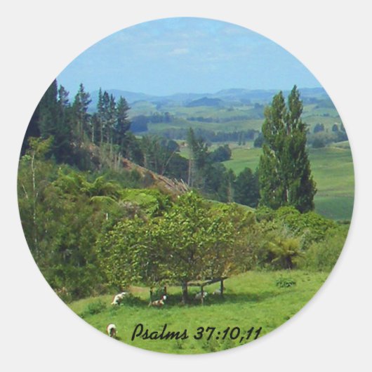 Overvloed van Vrede Sticker (Voorkant)