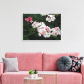 Overvloed van Zomerplumerias Canvas Afdruk (Insitu (Woonkamer))