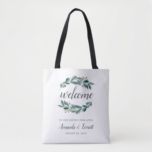 Overvloedig feest bruiloft welkom tote bag (Voorkant)