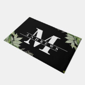 Overvloedig Foliage Monogram Doormat Deurmat (Schuin)
