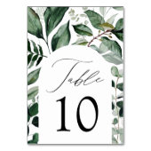 Overvloedig Grieks Lijst bruiloft Kaart (Achterkant)