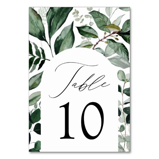 Overvloedig Grieks Lijst bruiloft Kaart (Voorkant)