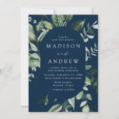 Overvloedig Grieks marinesovaal Lijst bruiloft Kaart (Voorkant)