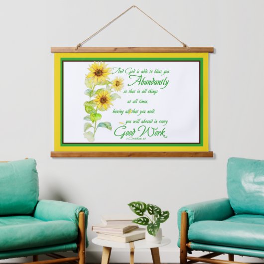 Overvloedig Hangend Wandkleed (Woonkamer)