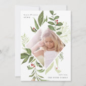 Overvloedig | Kerst Fotokaart Feestdagenkaart (Voorkant)