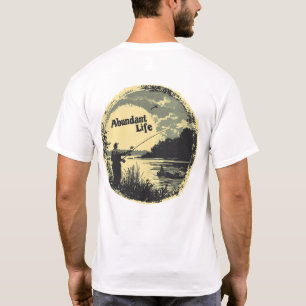 Overvloedig leven Gevist T-shirt (terug)
