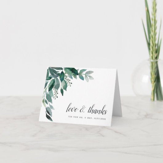 Overvloedig olievraaghuwelijk bedankt (Voorkant)