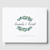 Overvloedig olievrouwen gastenboek (Voorkant)