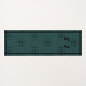 Overvloedig op moderne Mannen Yogamat (Achterkant (horizontaal))