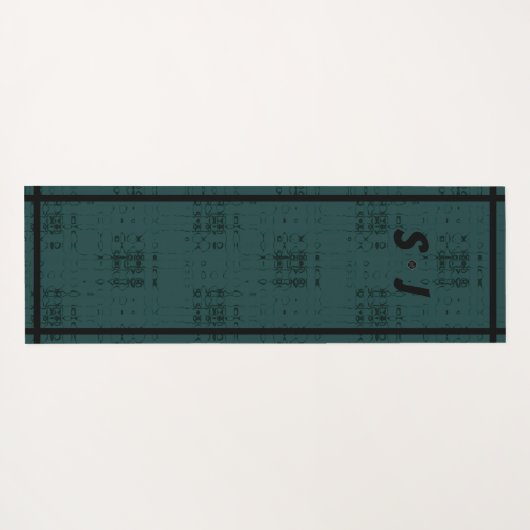 Overvloedig op moderne Mannen Yogamat (Achterkant (horizontaal))