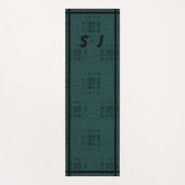 Overvloedig op moderne Mannen Yogamat (Voorkant)