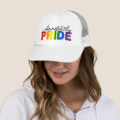 Overvloedig Pride Rainbow Gay Trotse Trucker Hoed Trucker Pet (In situ)