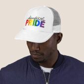 Overvloedig Pride Rainbow Gay Trotse Trucker Hoed Trucker Pet (In situ)