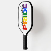 Overvloedig Pride Rainbow Pickleball Paddle (Links)