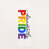 Overvloedig Pride Rainbow Yogamat (Achterkant)