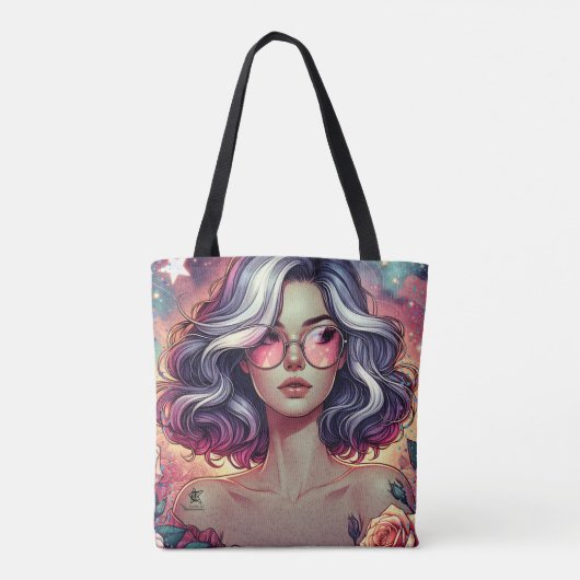 OVERVLOEDIG TOTE BAG (Achterkant)