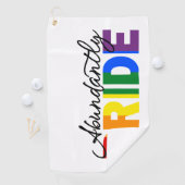 Overvloedig Trots om Gay Golf Handdoek te zijn (Insitu)