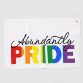 Overvloedig Trots om Gay Golf Handdoek te zijn (Horizontaal)