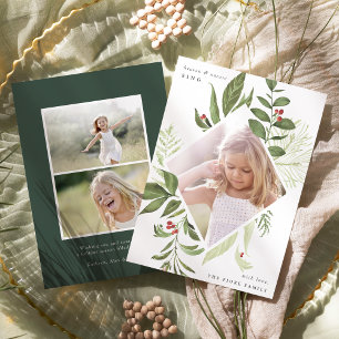 Overvloedig Vakantie Fotokaart Feestdagenkaart