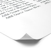 Overvloedig woeste bruiloft poster (Hoek)