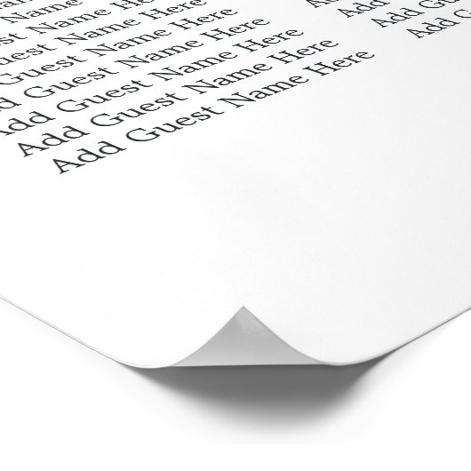 Overvloedig woeste bruiloft poster (Hoek)