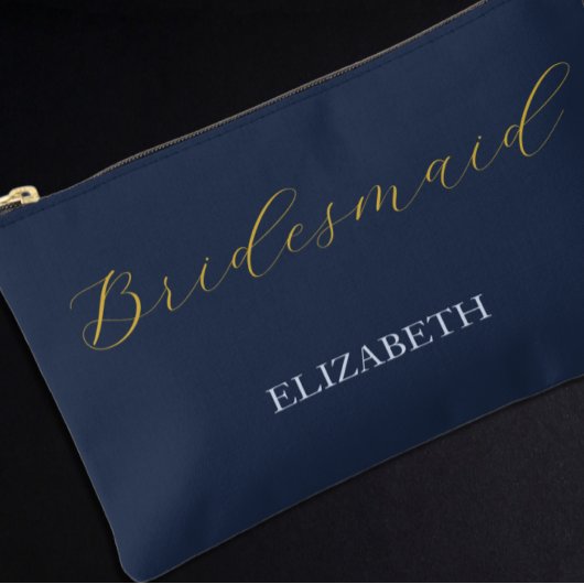 Overvloedige blauwe bruiloft etui