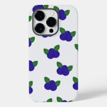 Overvloedige Blueberries iPhone Case