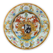 Overvloedige Britse emaille schilderij kast lade Keramische Knop (Voorkant)