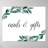 Overvloedige bruiloft- en cadeaubonnen poster (Voorkant)