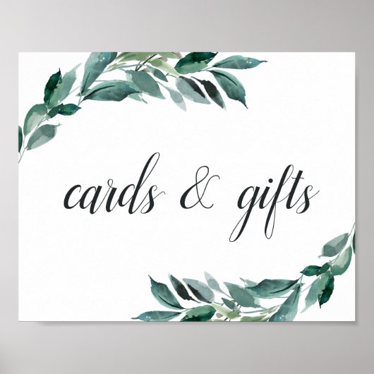 Overvloedige bruiloft- en cadeaubonnen poster (Voorkant)