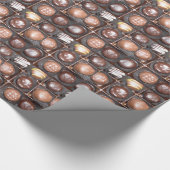 Overvloedige Chocolade Cadeaupapier (Hoek)