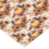 Overvloedige Cornucopia Thanksgiving Feest Tafelkl Tafelkleed (Gekanteld)