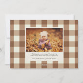 Overvloedige Dankbaarheid Thanksgiving Foto Collag Feestdagenkaart (Achterkant)