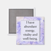 Overvloedige energie gezondheid bevestiging magnee magneet (Voorkant / Achterkant)