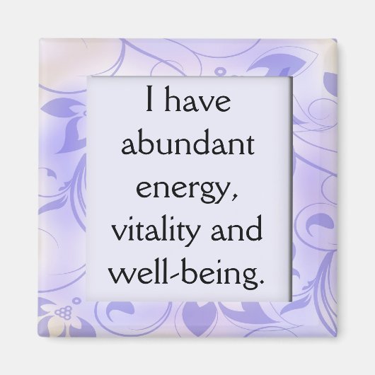 Overvloedige energie gezondheid bevestiging magnee magneet (Voorkant)