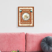 Overvloedige Energie van de Witte Buffel Canvas Afdruk (Insitu (Woonkamer))