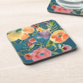 Overvloedige Florals I Bier Onderzetter (Linkerzijde)