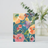 Overvloedige Florals I Briefkaart (Staand voorkant)