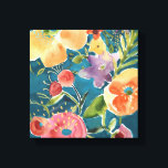Overvloedige Florals I Canvas Afdruk<br><div class="desc">Overvloedige Florals I van Chariklia Zarris. Deze bloemen zijn gemaakt in verschillende vormen en kleuren,  in een waterverf-achtige stijl. | 144503FN</div>