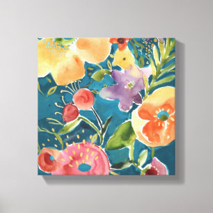 Overvloedige Florals I Canvas Afdruk