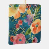 Overvloedige Florals I Keramisch Ornament (Rechts)