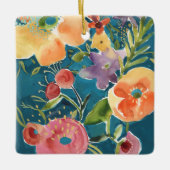 Overvloedige Florals I Keramisch Ornament (Voorkant)
