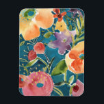 Overvloedige Florals I Magneet<br><div class="desc">Overvloedige Florals I van Chariklia Zarris. Deze bloemen zijn gemaakt in verschillende vormen en kleuren,  in een waterverf-achtige stijl. | 144503FN</div>