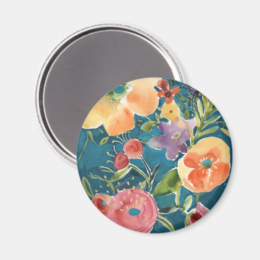 Overvloedige Florals I Magneet (Voorkant / Achterkant)