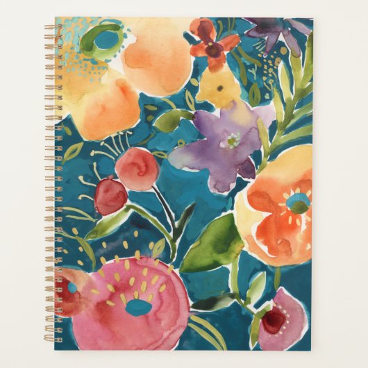 Overvloedige Florals I Planner (Voorkant)