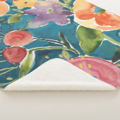 Overvloedige Florals I Sherpa Deken (3/4)