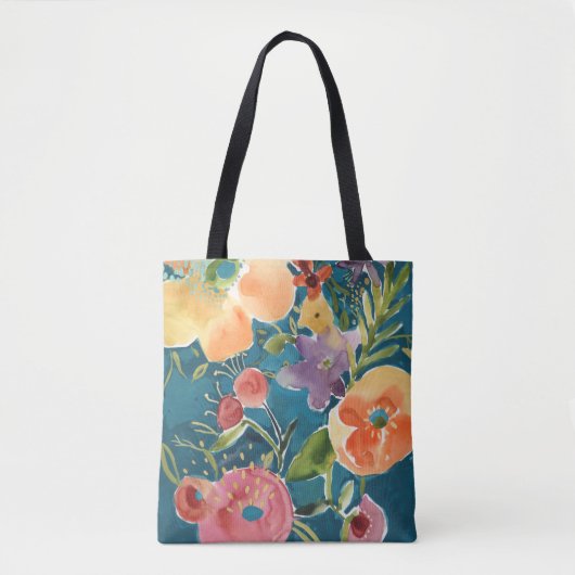 Overvloedige Florals I Tote Bag (Voorkant)