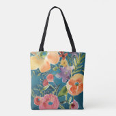 Overvloedige Florals I Tote Bag (Achterkant)